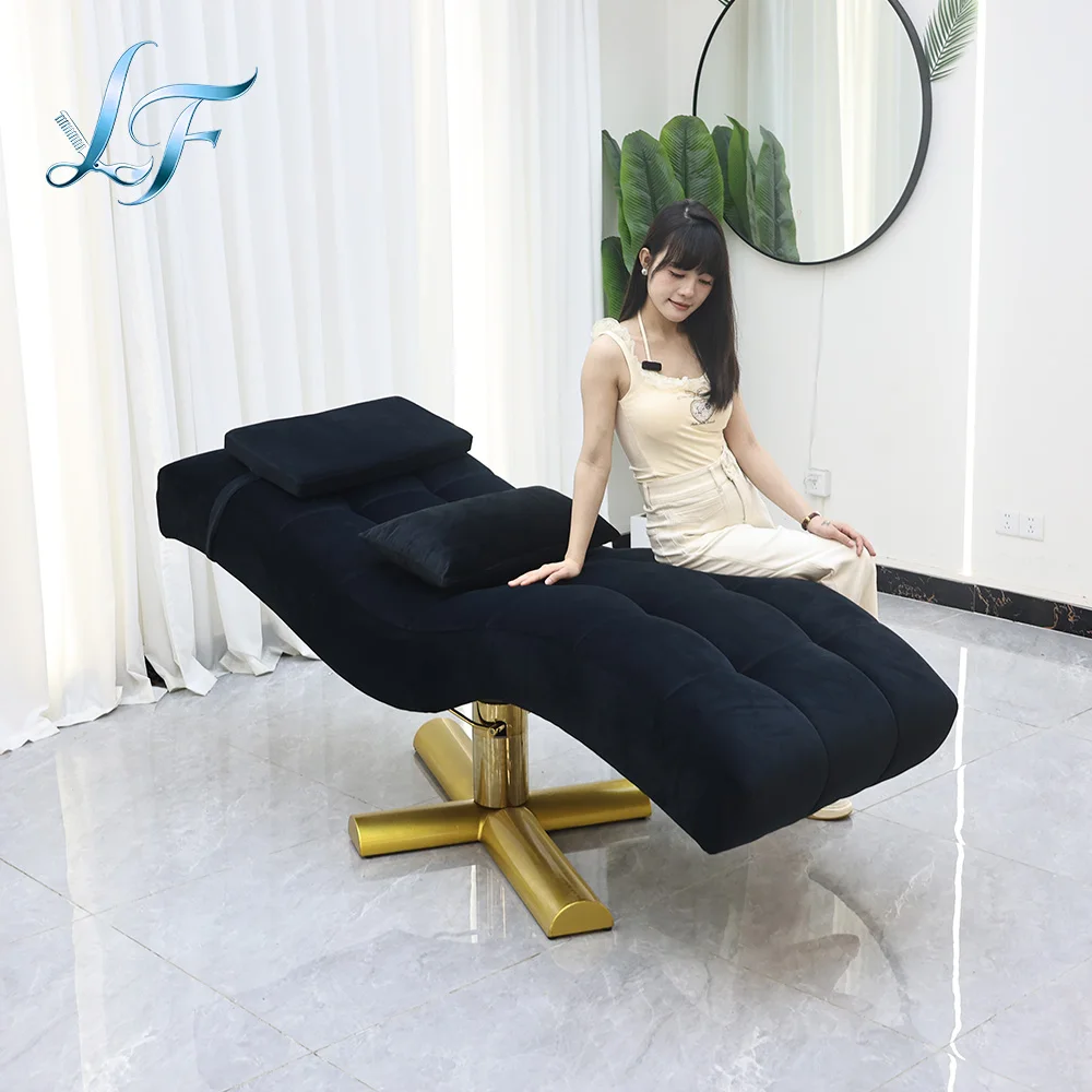 Beauty Care Bed Facial Hydrotherapy Head Massage Table Salon Eyelash Beds Spa Furniture Home Use Leisure Lounge Chair