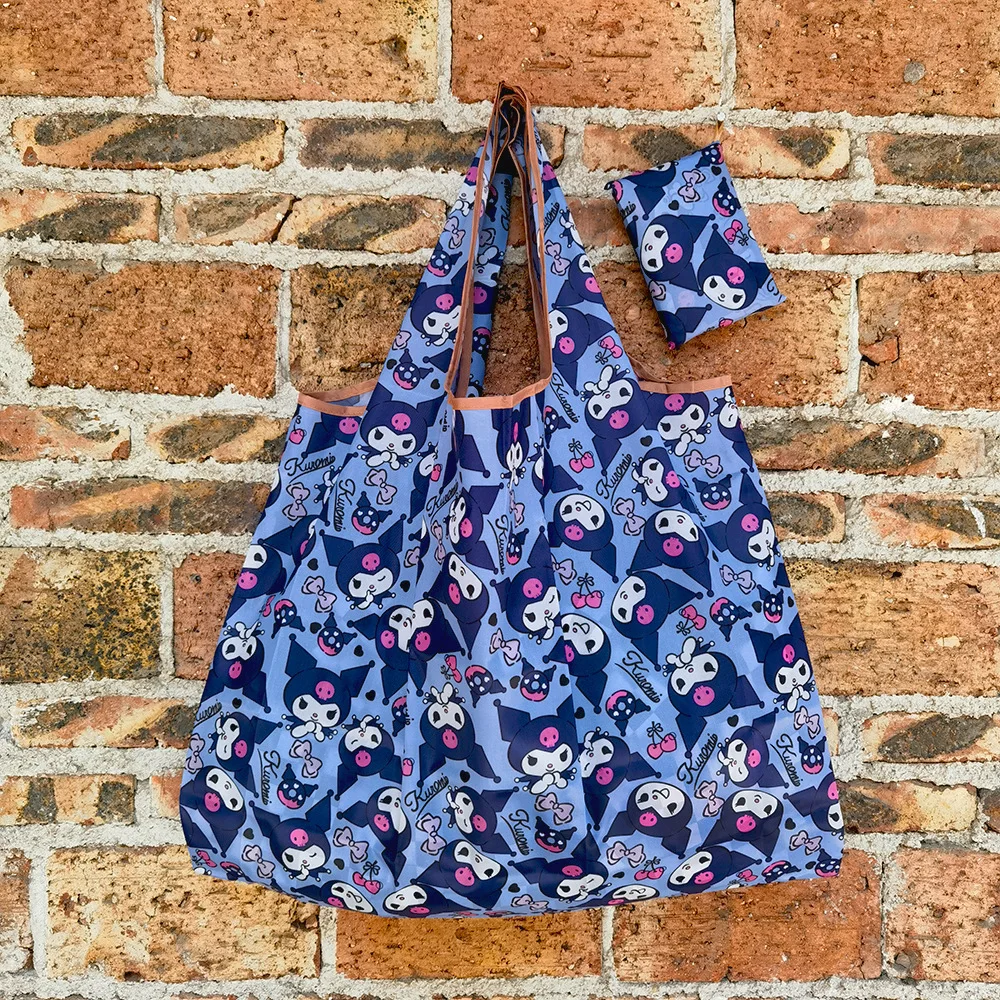 New Hello Kitty Portable Foldable Supermarket Shopping Bag Large Eco-friendly Bag Large Grocery Handbag Capacity Waterproof Tote thumbnail 5