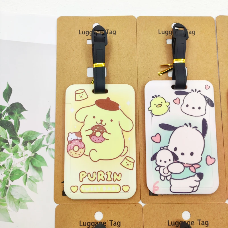 Hello Kitty Travel Luggage Tags Cute Suitcase ID Address Holder Baggage Boarding Tags Portable Label for Girls thumbnail 2