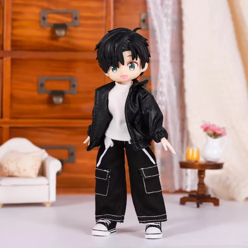 For Asi Body 3.0 Jacket T-shirt Pants Boy 10000 Escape OB11 Gsc Big 1/12 Body BJD Doll Cloth Doll Outfit Clothes thumbnail 4