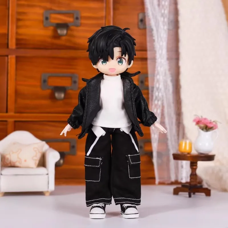 For Asi Body 3.0 Jacket T-shirt Pants Boy 10000 Escape OB11 Gsc Big 1/12 Body BJD Doll Cloth Doll Outfit Clothes thumbnail 5