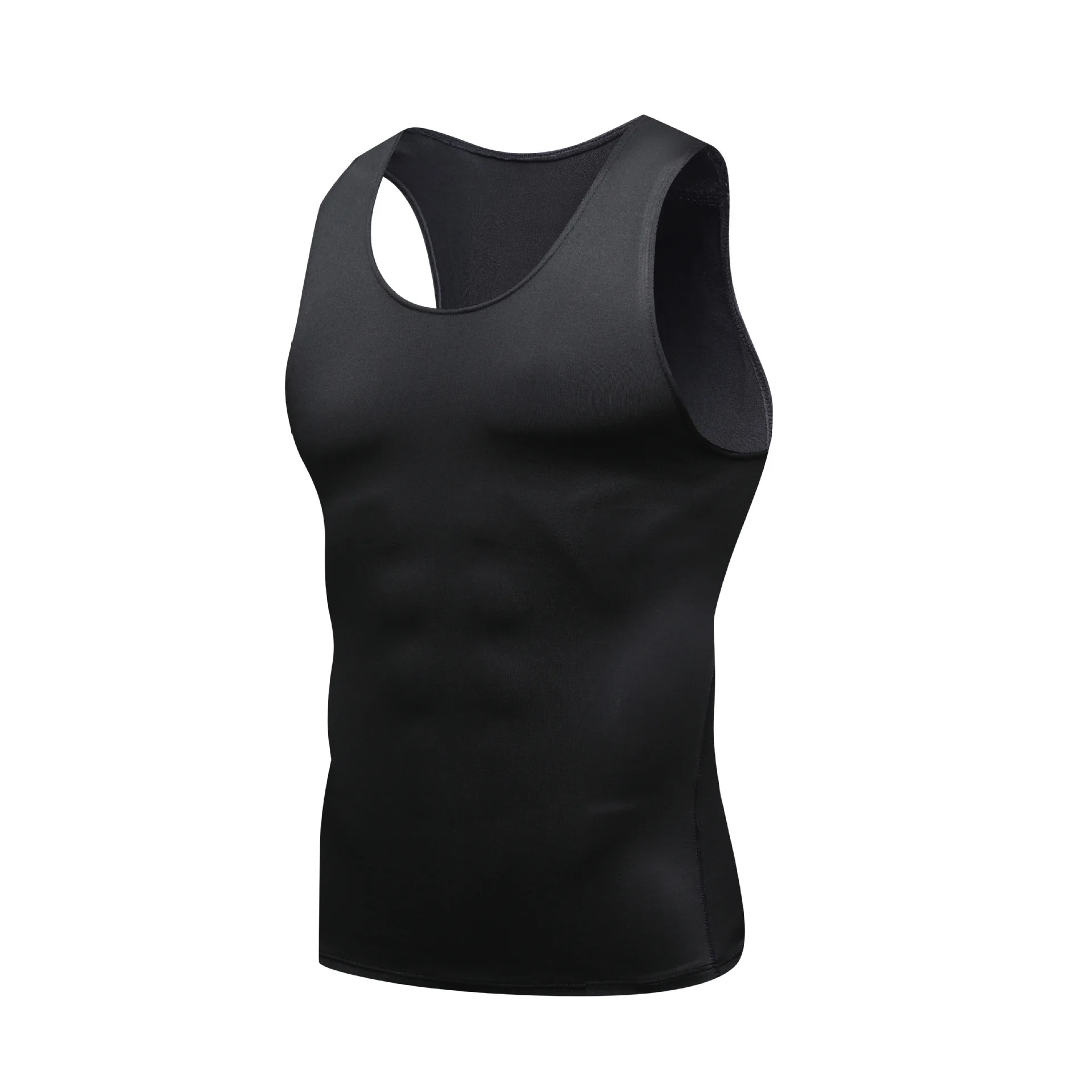 Mans Compression Tank Top Men Gym Shirt Sleeveless Quick Dry Sportswear Male Fitness Bodybuilding Vest Workout Muscle Top ￼ ￼ ￼ thumbnail 5