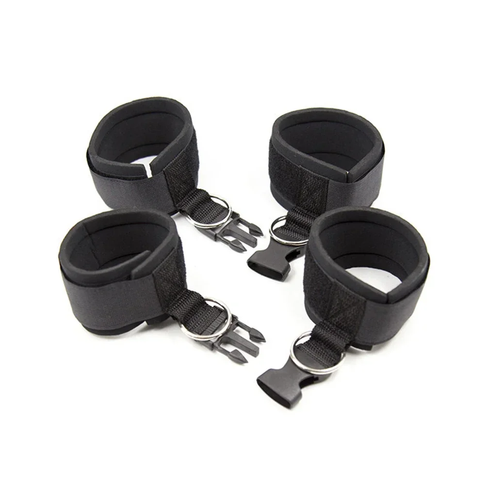 Safety Quick Release BDSM Hand Restraint Cuff Durable Couple Bed Game Adult Accessory thumbnail 2