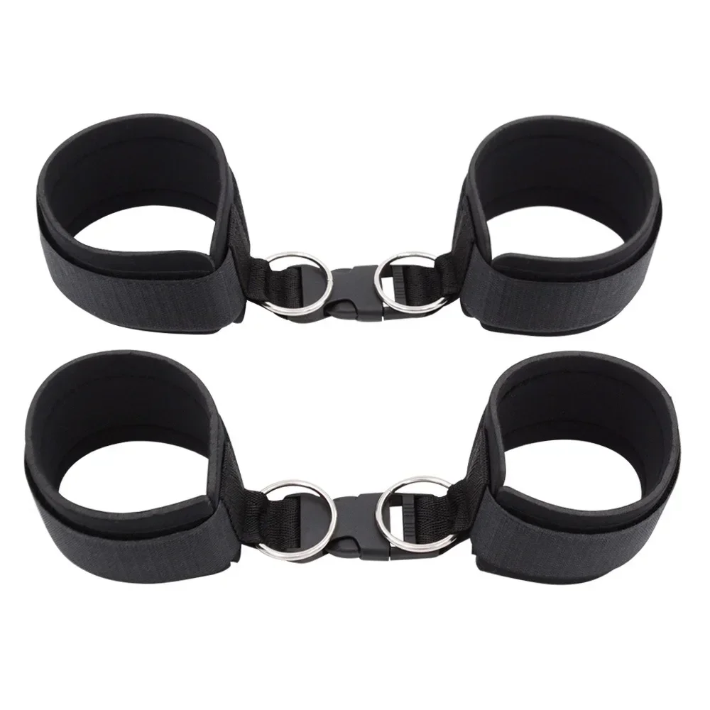 Safety Quick Release BDSM Hand Restraint Cuff Durable Couple Bed Game Adult Accessory thumbnail 4