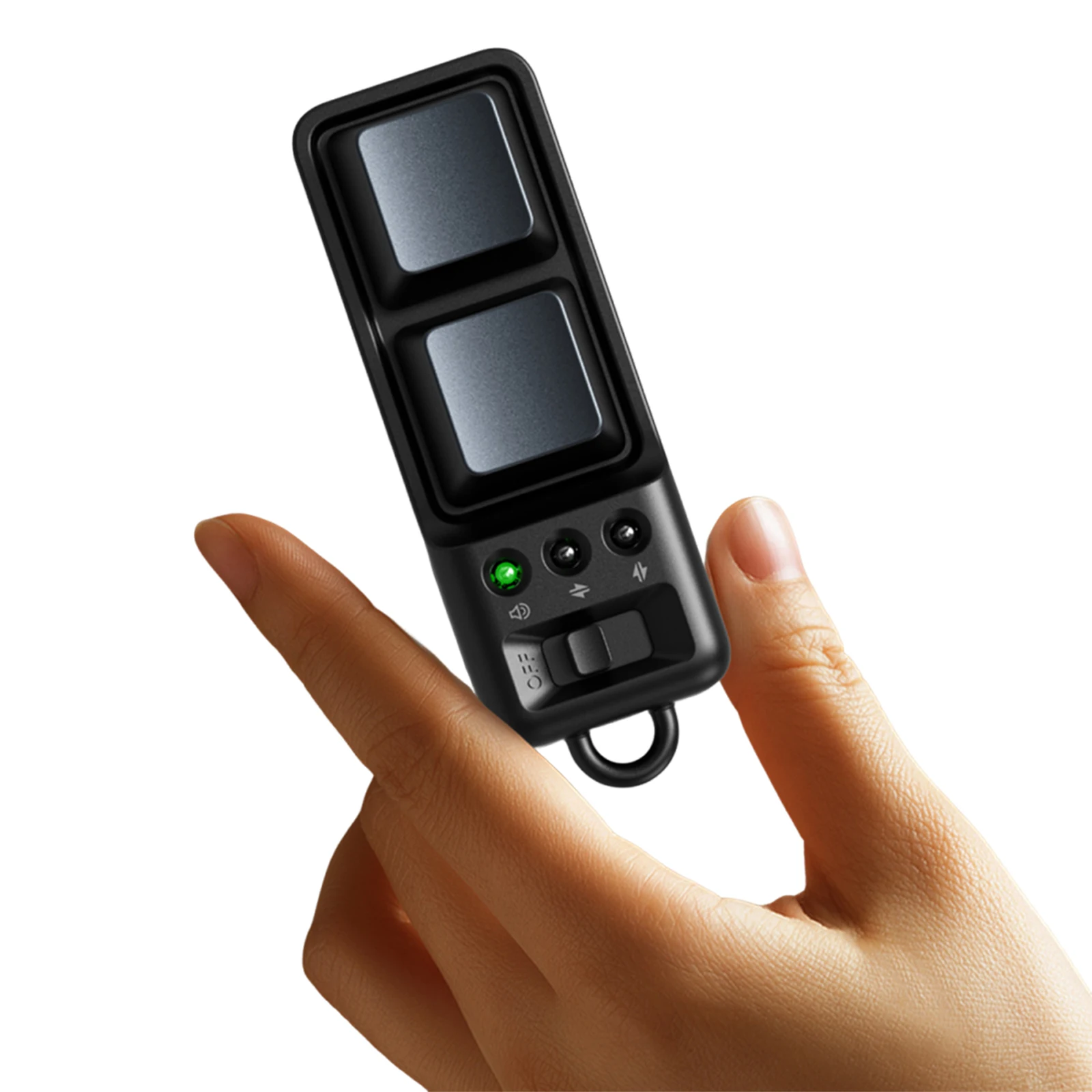Phone E-Book Page Turner Smart Fingertip Remote Control Video Scrolling Controller Dual Button Portable for Tablet Mobile Phone thumbnail 2