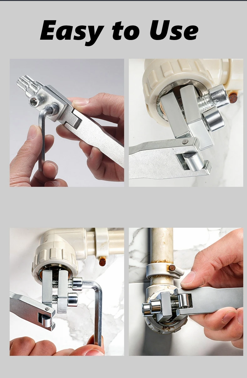 Broken Pipe Extractor Tool 3/4 Inch Carbon Steel Easy Out Broken Screw Plumbing Tool For Bathroom Repair Basement Laundry Room thumbnail 6