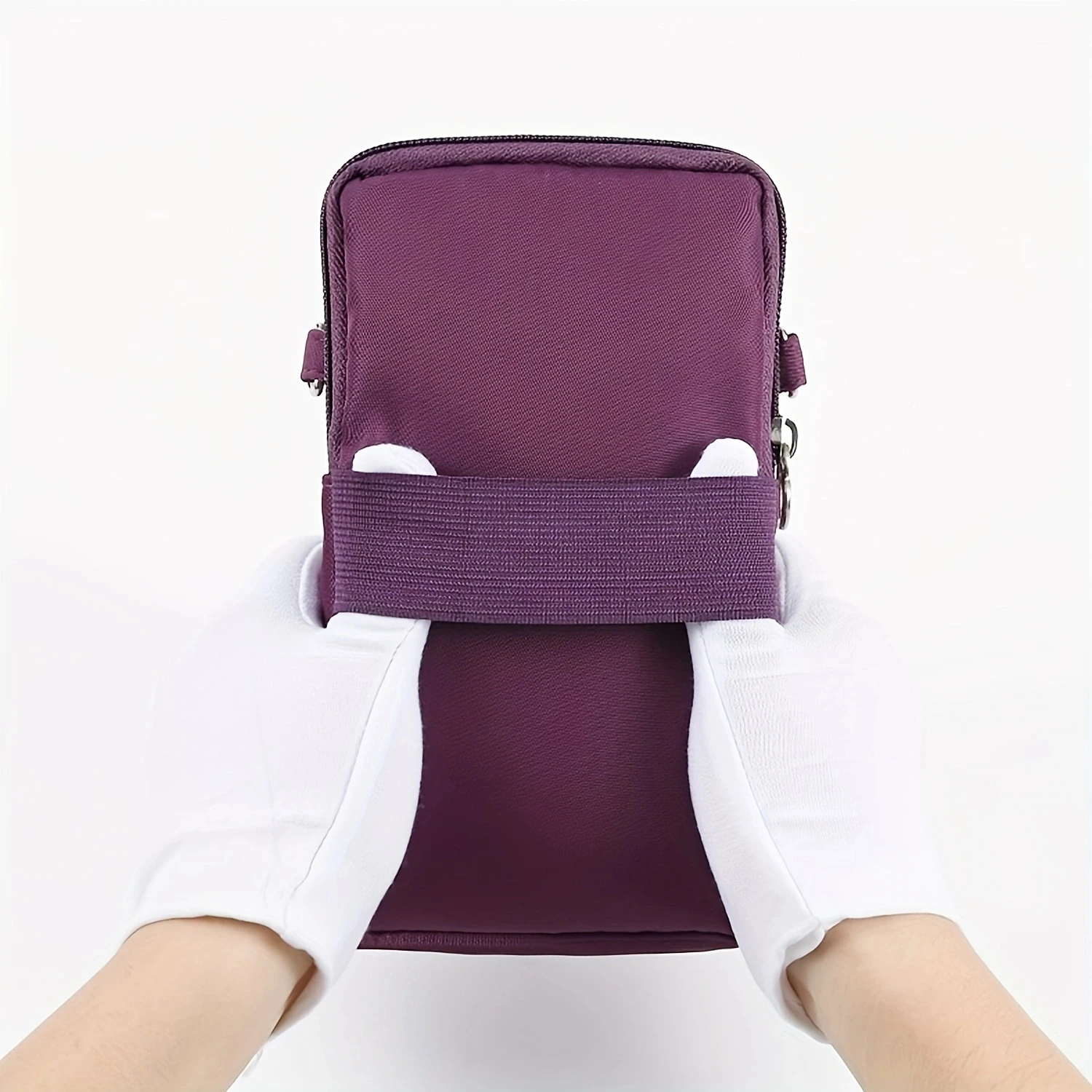 Mobile phone bag - women's cross-body bag - small bag - place mobile phone in the bag - also include wristlet and small wallet thumbnail 3