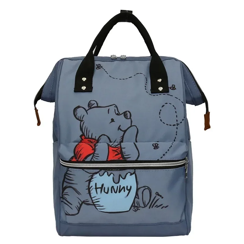 Creative Cartoon  Winnie The Pooh Diaper Backpack Cute Mother and Baby Bag Large Capacity Lightweight Travel Mommy Bags thumbnail 2
