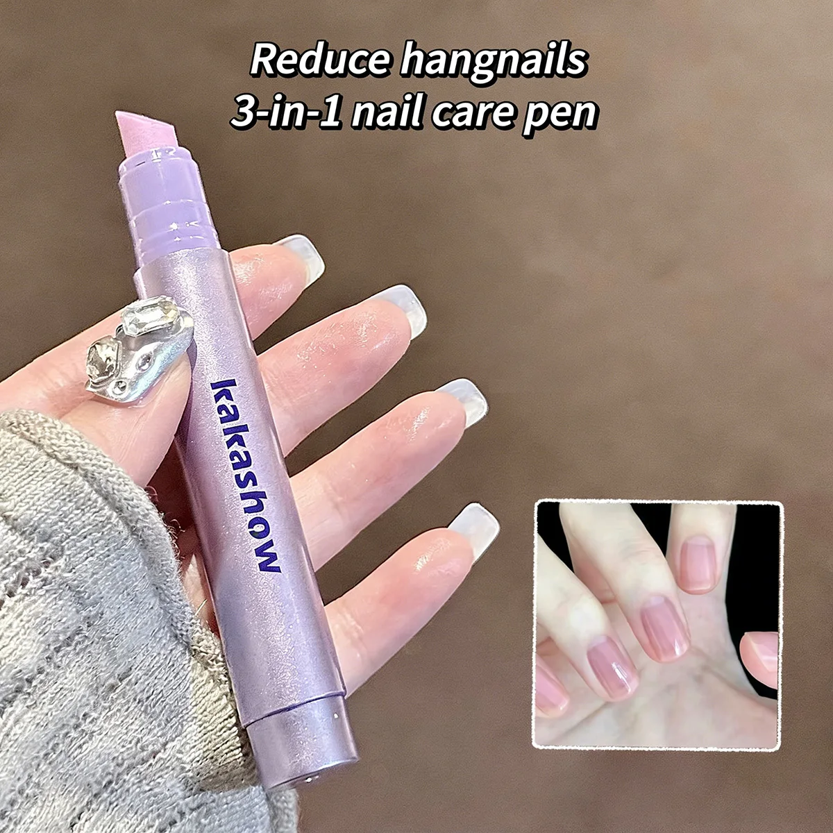 Kakashow Nail Essence Pen Cuticle Remover Trimmer Care Nail Oil Nutrition Manicure thumbnail 2