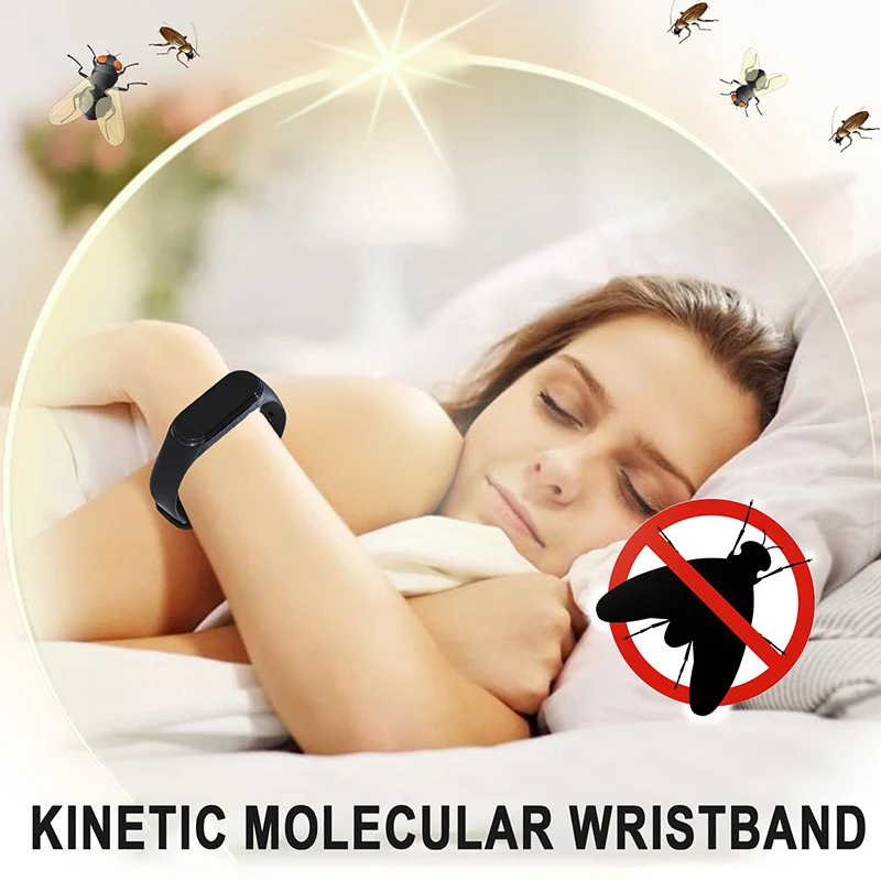 Xiaomi Mosquito Repellent Unisex Wristband Wearable Physical Ultrasonic Non-Chemical For Home Outdoor Sport Include 2 Batteries thumbnail 3