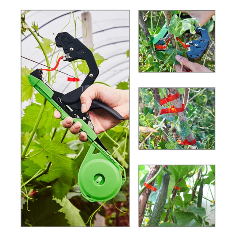 Plant Branch Hand Tying Binding Machine Garden Vine Vegetable Grape Tomato Tying Tool - Gardening Essentials with Accessories thumbnail 3