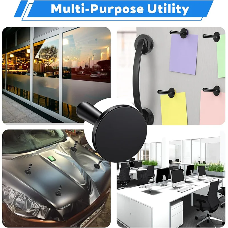 Vinyl Wrap Magnets Heavy Duty Magnetic Gripper Tools for Car Wrapping Window Tint Sign Vinyl Film Stickers Install Tool 2-10pcs thumbnail 6