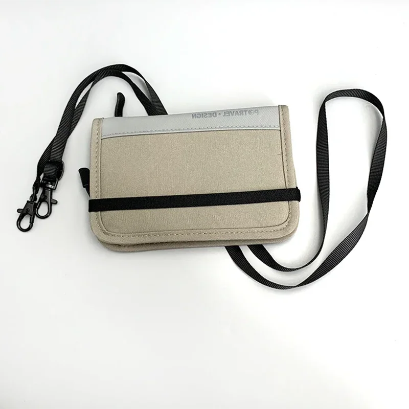 RFID Travel Wallet Passport Holder Credit Card Organizer Zipper Pouch Document Organizer Anti Theft Travel Accessories thumbnail 4