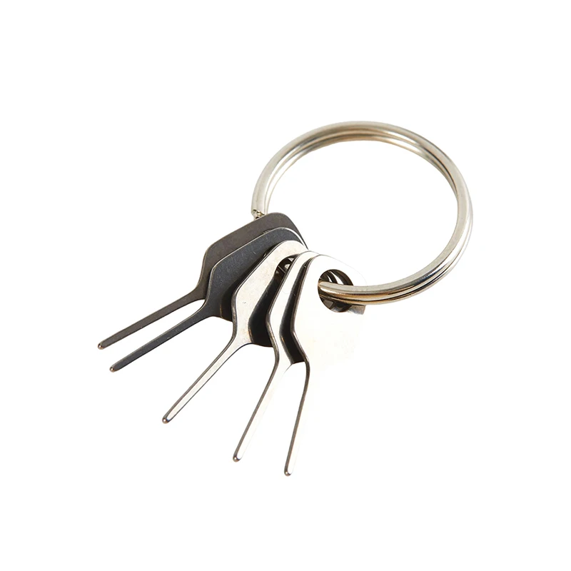 [E] 5pcs/Set SIM Card Eject Pin Key Tool Needle SIM Card Tray Holder Eject Pin for Mobile Phone Key Tool Card Pin Needle thumbnail 2