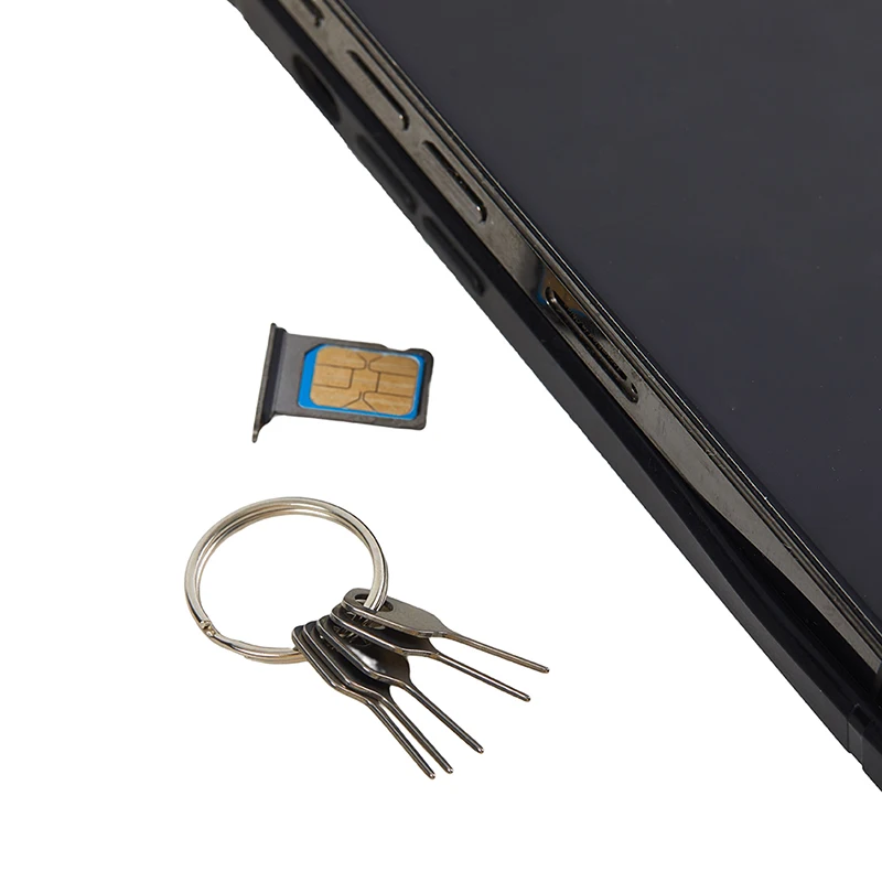 [E] 5pcs/Set SIM Card Eject Pin Key Tool Needle SIM Card Tray Holder Eject Pin for Mobile Phone Key Tool Card Pin Needle thumbnail 4