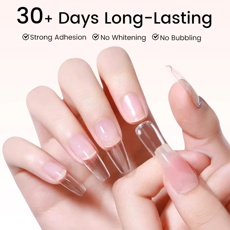 UR SUGAR 1/2pcs 10g Nail Glue Remover For Nail Tips No Need Lamp Cured Long Lasting Soak Off Adhesion Gel False Nails Need thumbnail 5