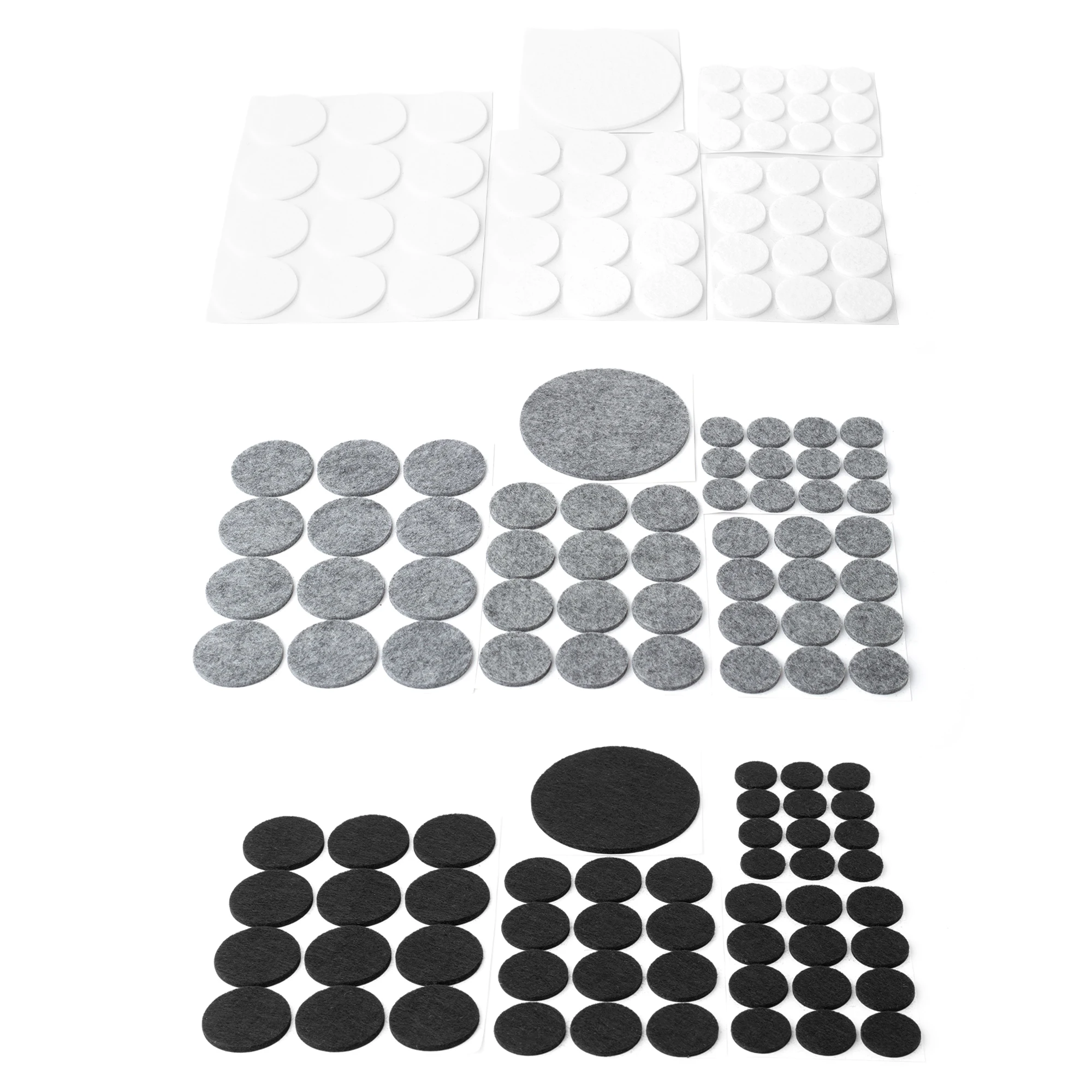 3mm Thicken Felt Furniture Leg Pads Round Self Adhesive Mat Mute Anti-Slip No Noise Floor Scratch Protector for Chair Desk Foot thumbnail 4