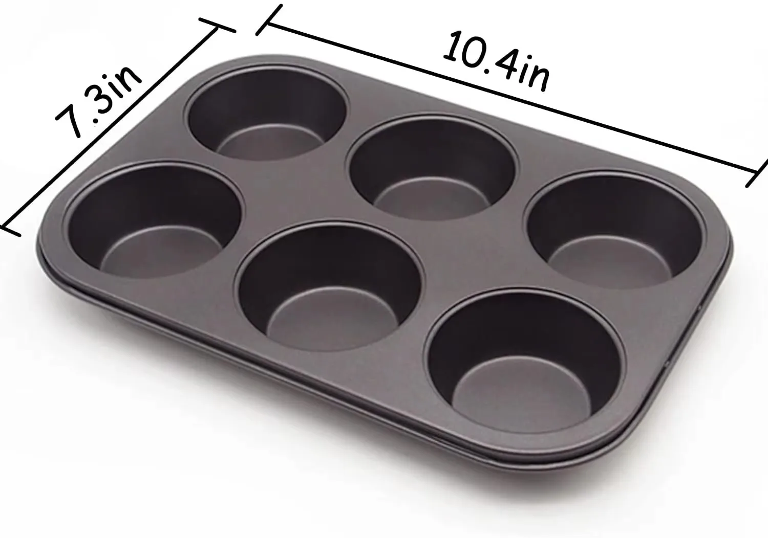 Mini Muffin Round Mold DIY Cupcake Cookies Baking Pan Non-Stick Steel Cake Mold Biscuit Muffin Pan Baking Pan thumbnail 5