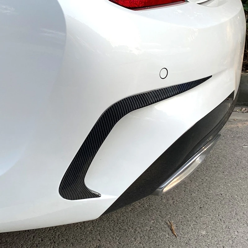 Car Rear Wind Knife For BMW 3 Series G20 318i 320i 330i 2019-2022 Air Vent Bumper Splitter Spoiler Exterior Car Accessories thumbnail 3