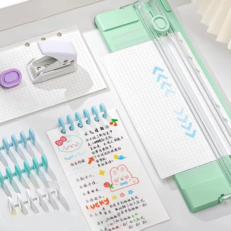 1pcA4 Mini Paper Trimmer Paper Cutter Cutting Machine for Craft Paper Card Photo Laminated Paper Scrapbook Home Crafts Tools New thumbnail 4