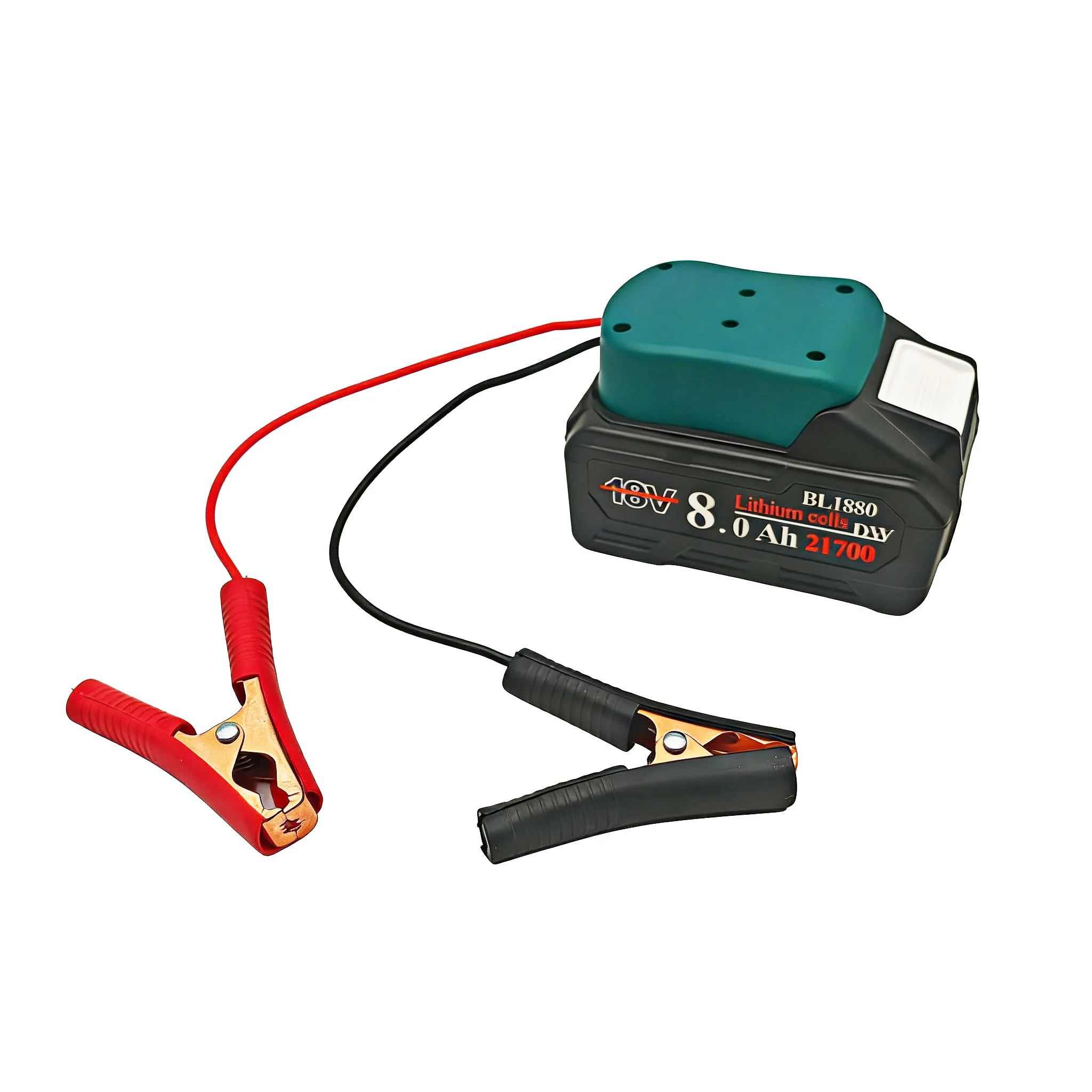 Tool Parts For Makita 18V Lithium Ion Battery External Power Supply Mount DIY Connector Adapter Dock Holder Wire DC Car Lighter thumbnail 6