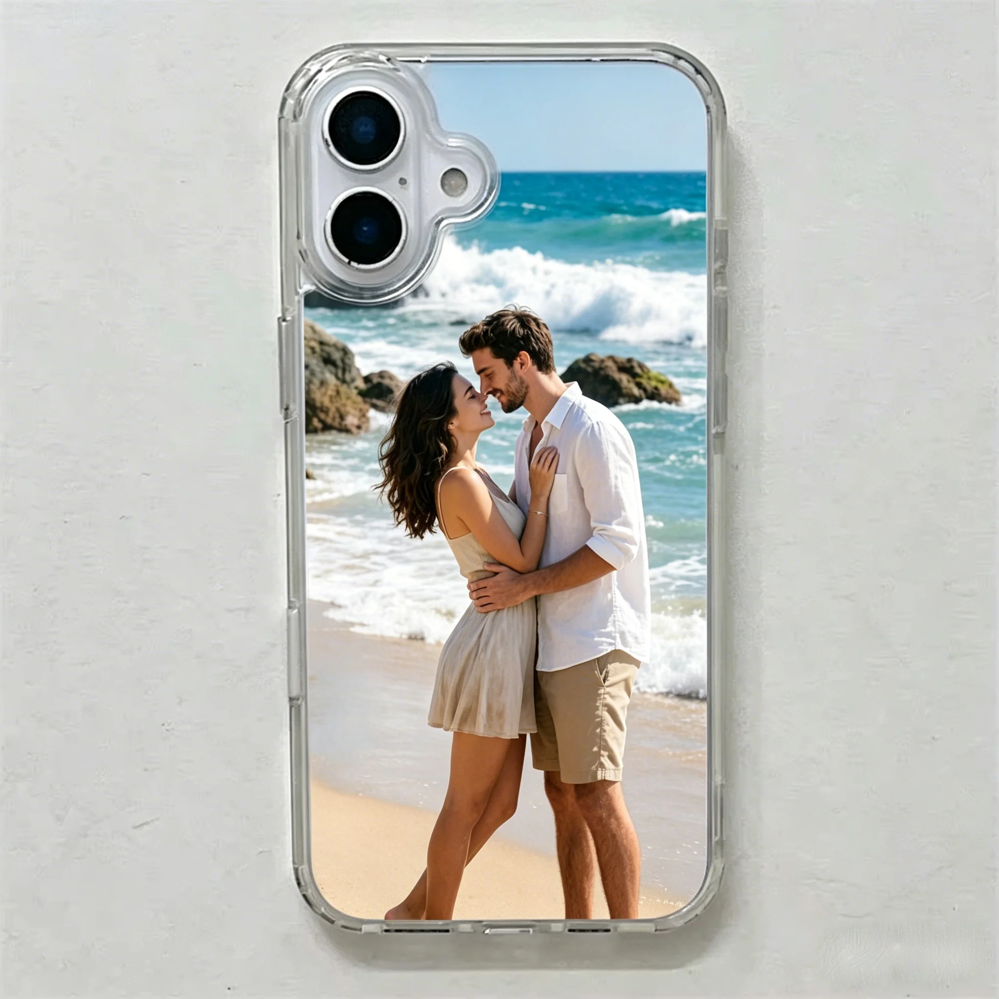 Custom Magnetic Case for iPhone 17 Pro Max 16 15 14 Plus 12 13 Mini 17Air XR SE X XS Transparent Case thumbnail 3
