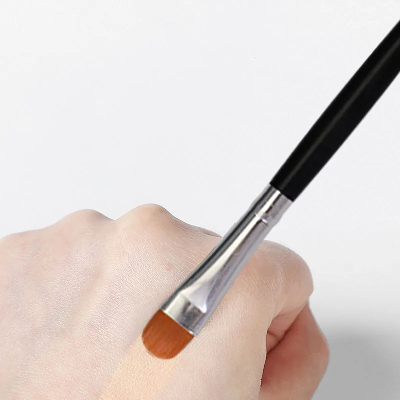 Wholesale 5/10/20PCS Flat Eyebrow Brush Ultrathin Eyebrows Makeup Brushes Eyeliner Brush Thin Eye Liner Brow Contour Brush Tools thumbnail 4