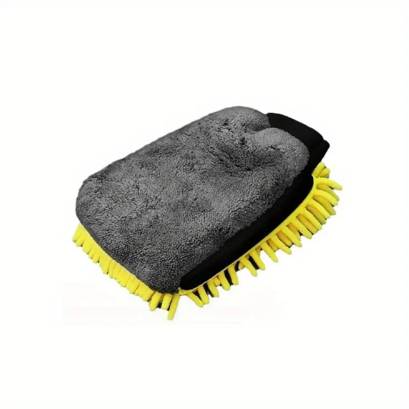 Chenier ultra-fine fiber car wash gloves, thickened car wash gloves, car wash tools, household kitchen plush gloves tools thumbnail 2