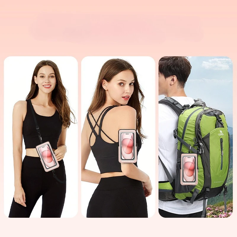 Running Wrist Bag for Men Women Outdoor Sports Armband Fits 7 Inch Phones thumbnail 3