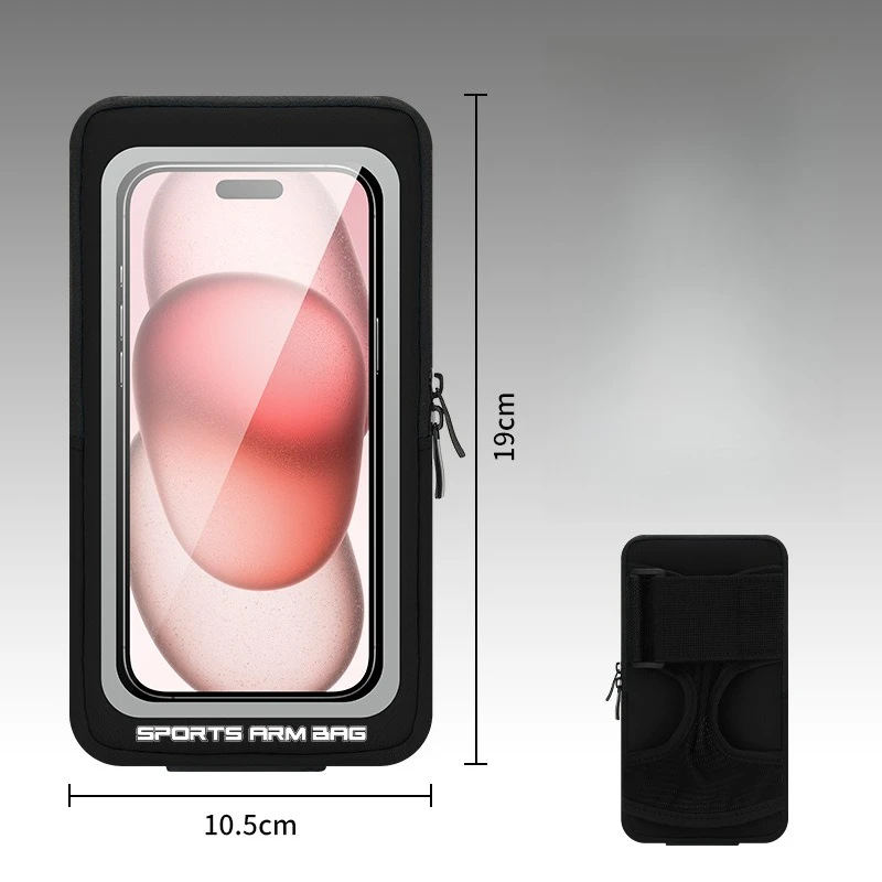 Running Wrist Bag for Men Women Outdoor Sports Armband Fits 7 Inch Phones thumbnail 5