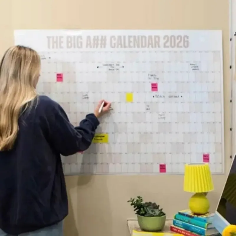 Large 2026 Calendar Planner Sheet Schedule Sticker Planner Target 365 Days Planner Sheet Wall Calendar Office Supplies thumbnail 6