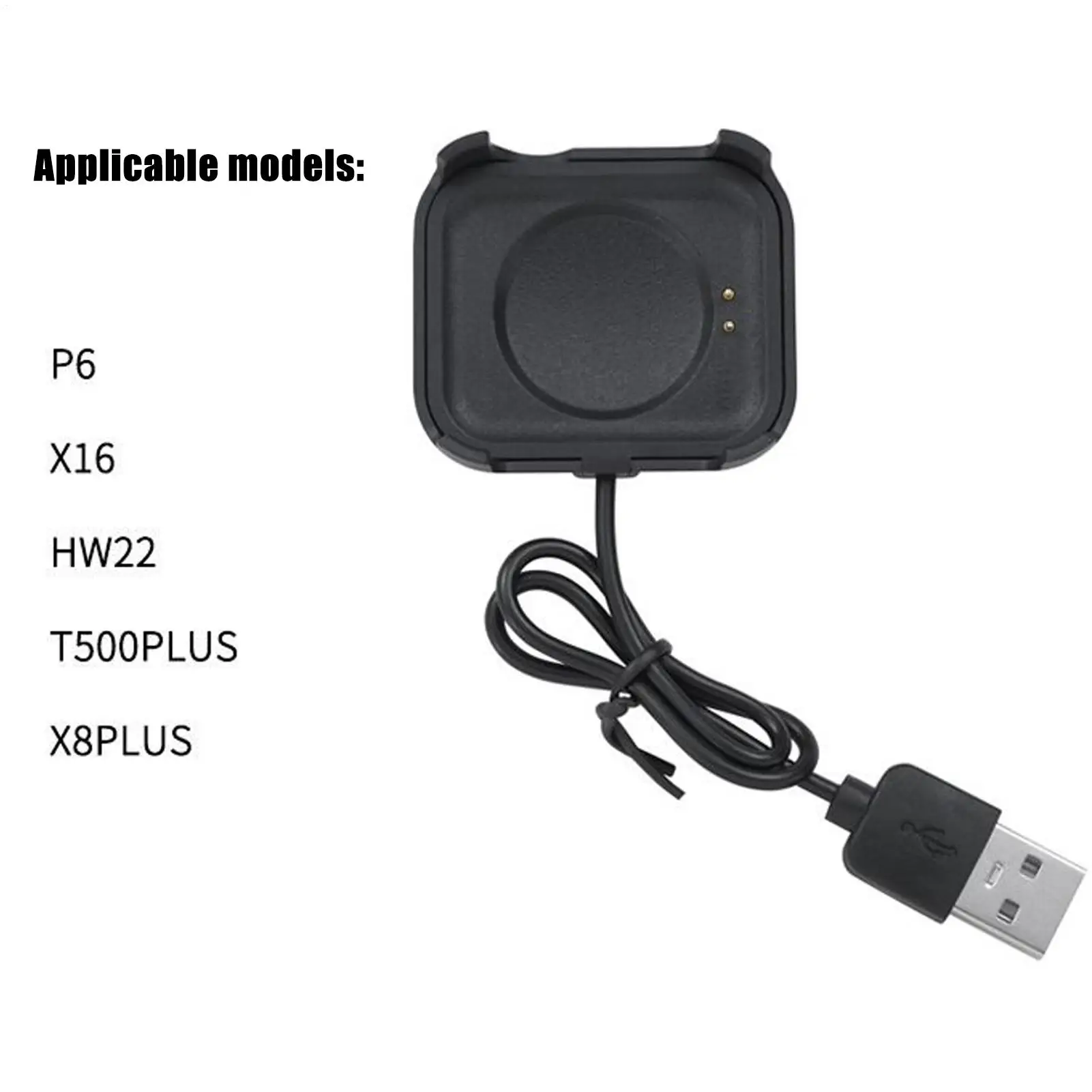 50cm Smart Watch Magnetic Charger Smartwatch Charging Cable USB Chargeable Adapter portable Stable seat charger For Smartwatch thumbnail 5