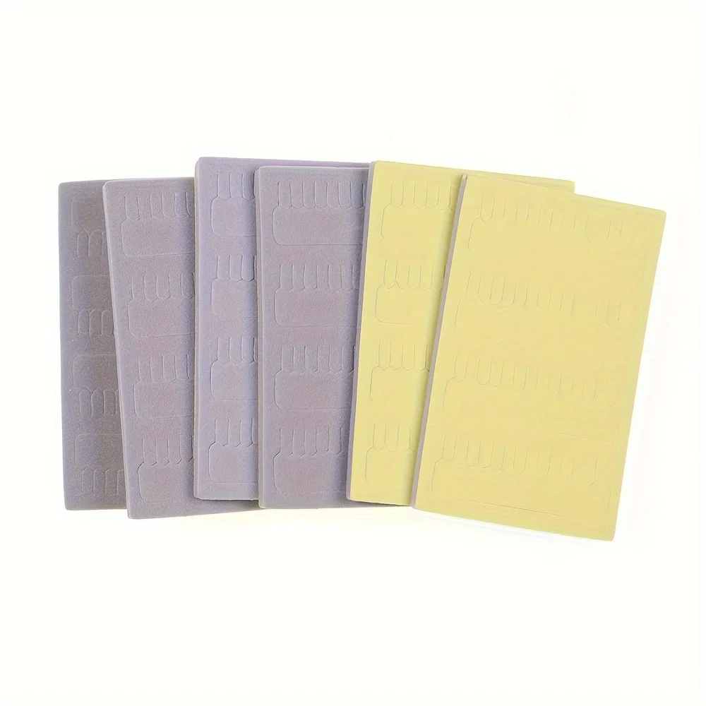 6PCS Fishing Fly Holding Foam with Sticker Backing for Tackle Box Bag Lure Box Fly Case DIY thumbnail 5