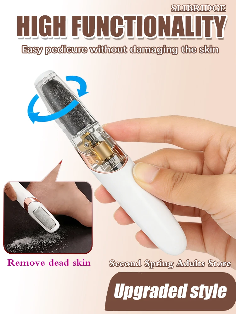 2026 foot grinder,Callus Remover for Feet,Foot exfoliatorFoot Scrubber Pedicure Tools,Removes Dry Skin.Unisex thumbnail 3