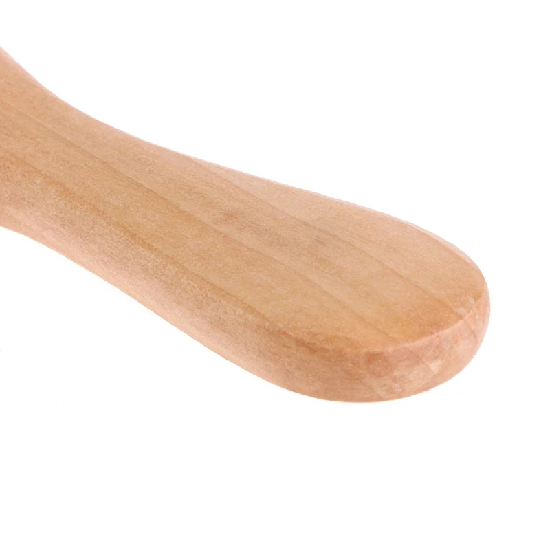 1/2/3/4/5/6pcs Wooden Brush Wooden Handle Brush Baby Hairbrush Newborn Hair Infant Comb Head Massager thumbnail 3
