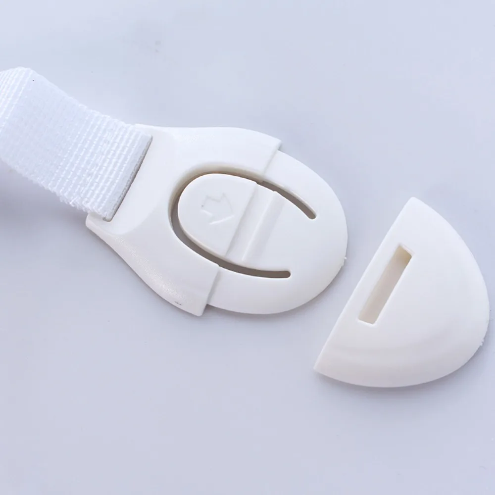 1-100Pcs Kids Safety Cabinet Lock Baby Proof Security Protector Cabinet Door Multi-Functional Ribbon Lock Buckle for Drawers thumbnail 4