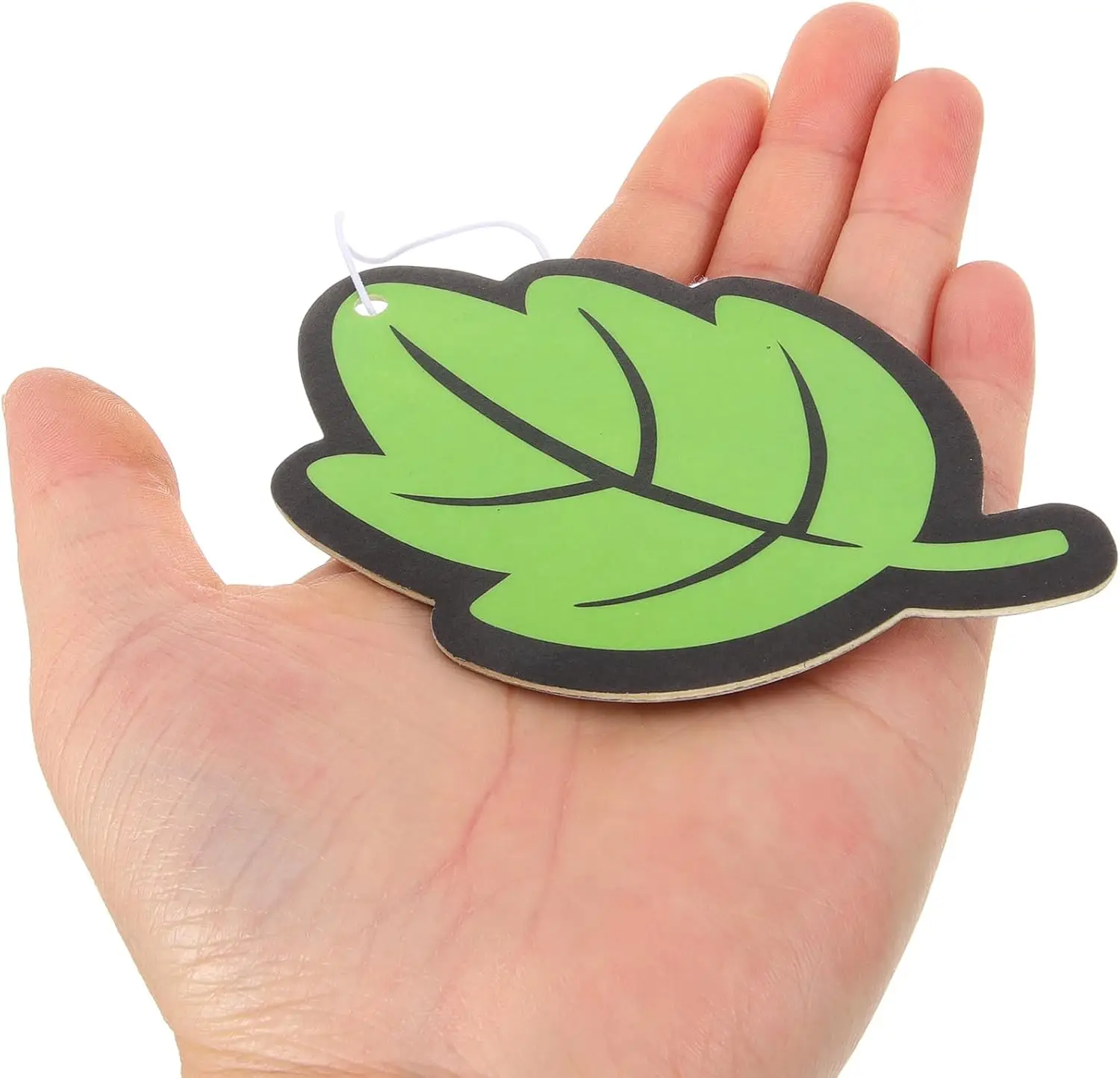 Car Air Freshener Hanging Perfume Odor Eliminator Long-Lasting Fragrance Leaf Paper Auto Aromatherapy Deodorant Supplies Gadgets thumbnail 5