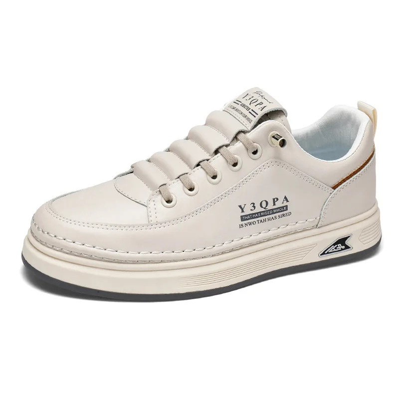 Men's Summer Fashionable Casual Driving Shoes Sporty Slip-On Loafers Versatile Comfortable Breathable Wear-Resistant Leather -.. thumbnail 5