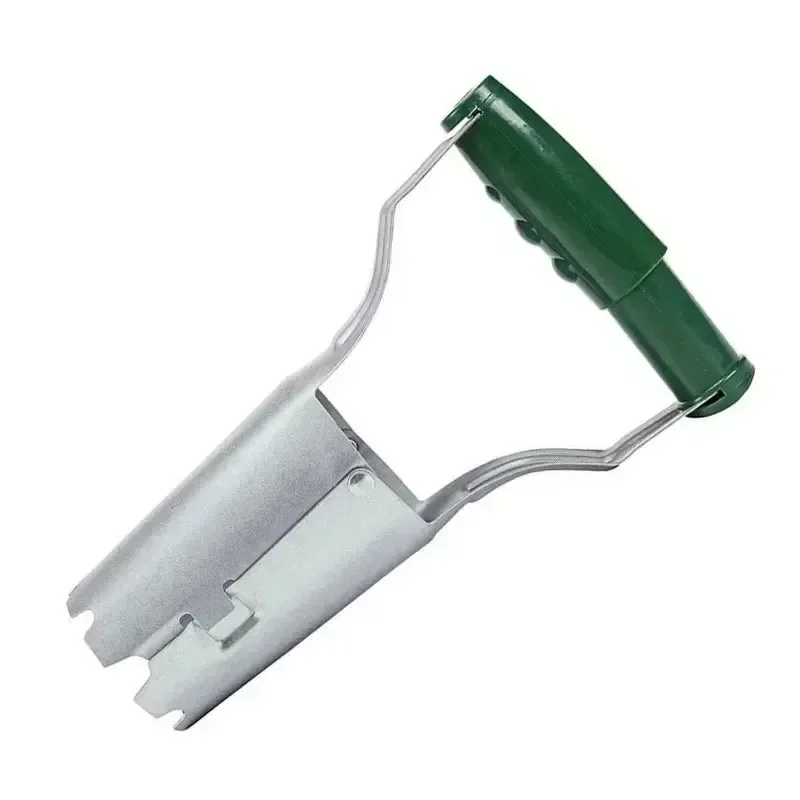 Horticultural Wood Handle Hole Drilling Stainless Steel Seeder Excavator Seedling Transplanting Flower Planting Seedling Planter thumbnail 4