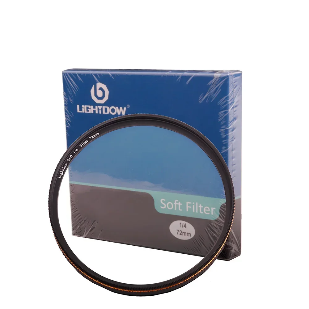 Lightdow White Soft Lens Filter 1/4 1/8 Fit 52 55 58 62 67 72 77 82mm Soft Filter White Mist Soft Focus Dreamy Cinematic Effect thumbnail 6