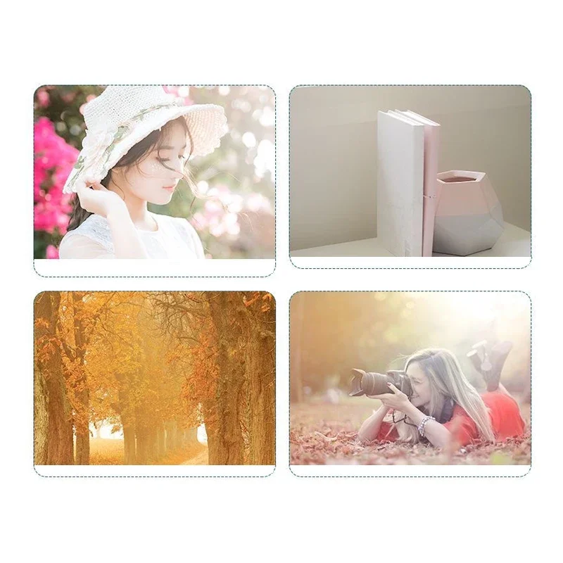 Lightdow White Soft Lens Filter 1/4 1/8 Fit 52 55 58 62 67 72 77 82mm Soft Filter White Mist Soft Focus Dreamy Cinematic Effect thumbnail 2
