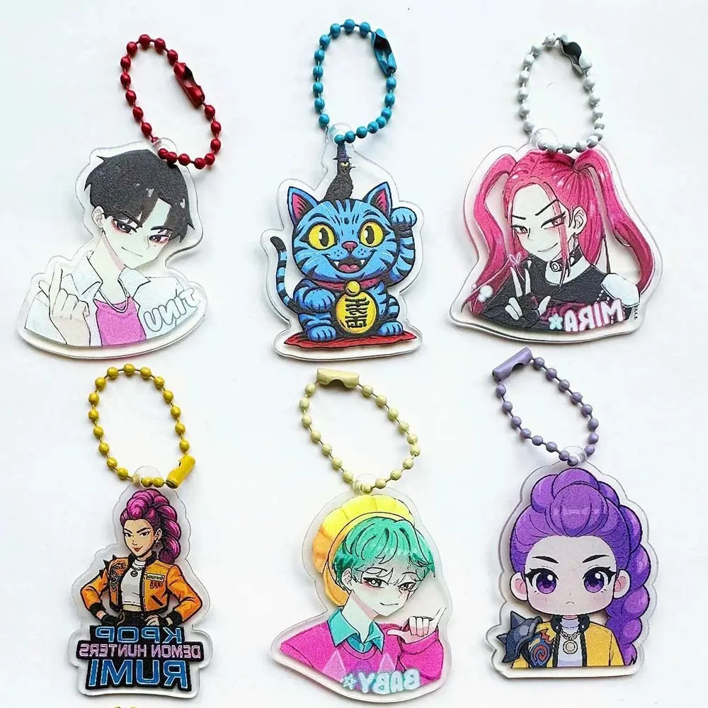 32 Pack Kpop Blind Bag Acrylic Keychain Mystery Grab Bag for School Backpack Anime Kids Gift Collectibl thumbnail 3