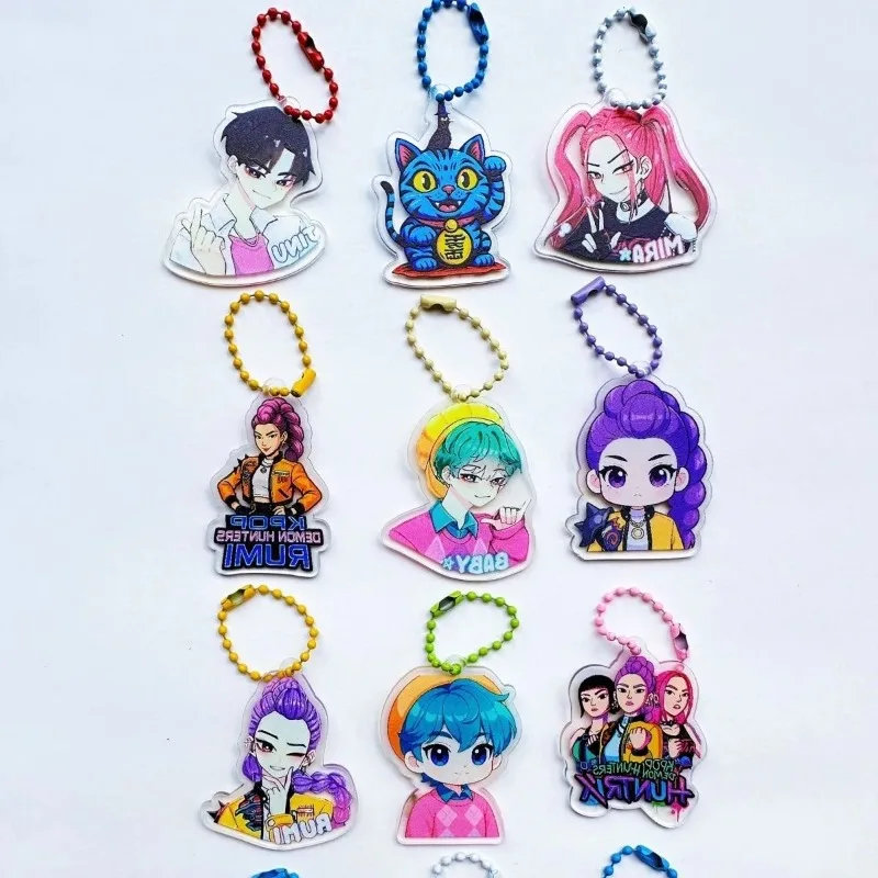 32 Pack Kpop Blind Bag Acrylic Keychain Mystery Grab Bag for School Backpack Anime Kids Gift Collectibl thumbnail 4
