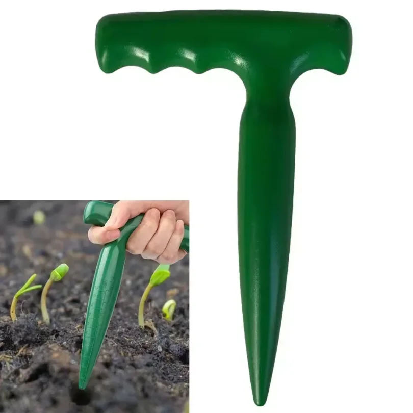 1pc Handheld Garden Hole Puncher Clear Scale Planting Tools Lightweight Digging Hole Tool Sowing Seeds Dispenser For Hole Diggin thumbnail 6