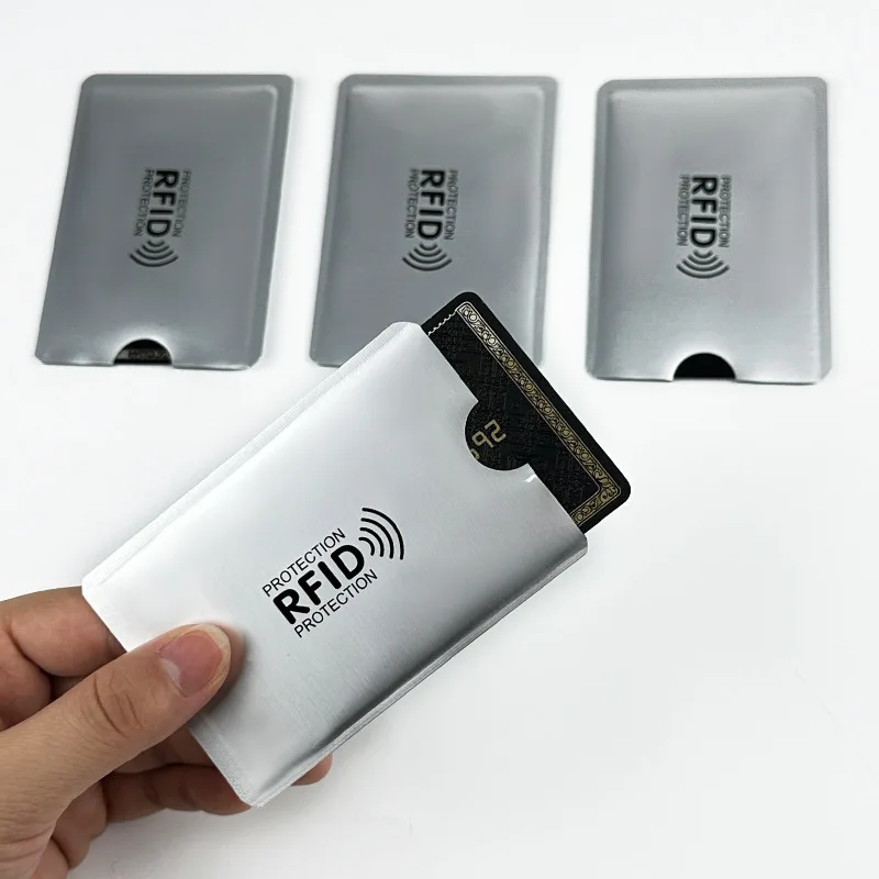 16Pcs Anti-theft Card Cover Anti-demagnetization Protection Cover RFID Card Cover Anti-demagnetization Shielding Signal thumbnail 2