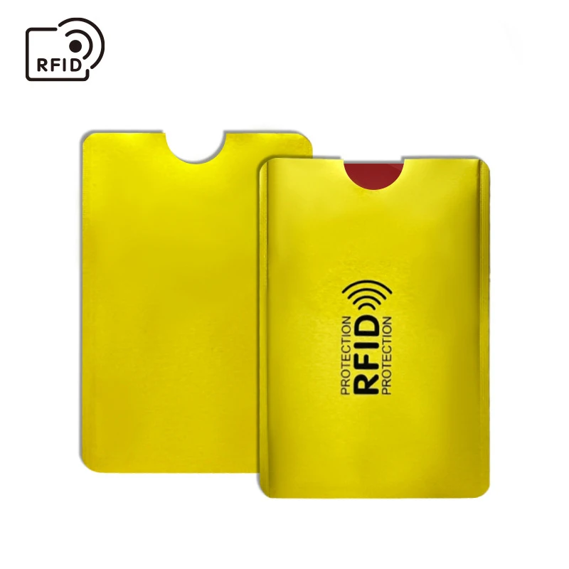 16Pcs Anti-theft Card Cover Anti-demagnetization Protection Cover RFID Card Cover Anti-demagnetization Shielding Signal thumbnail 3