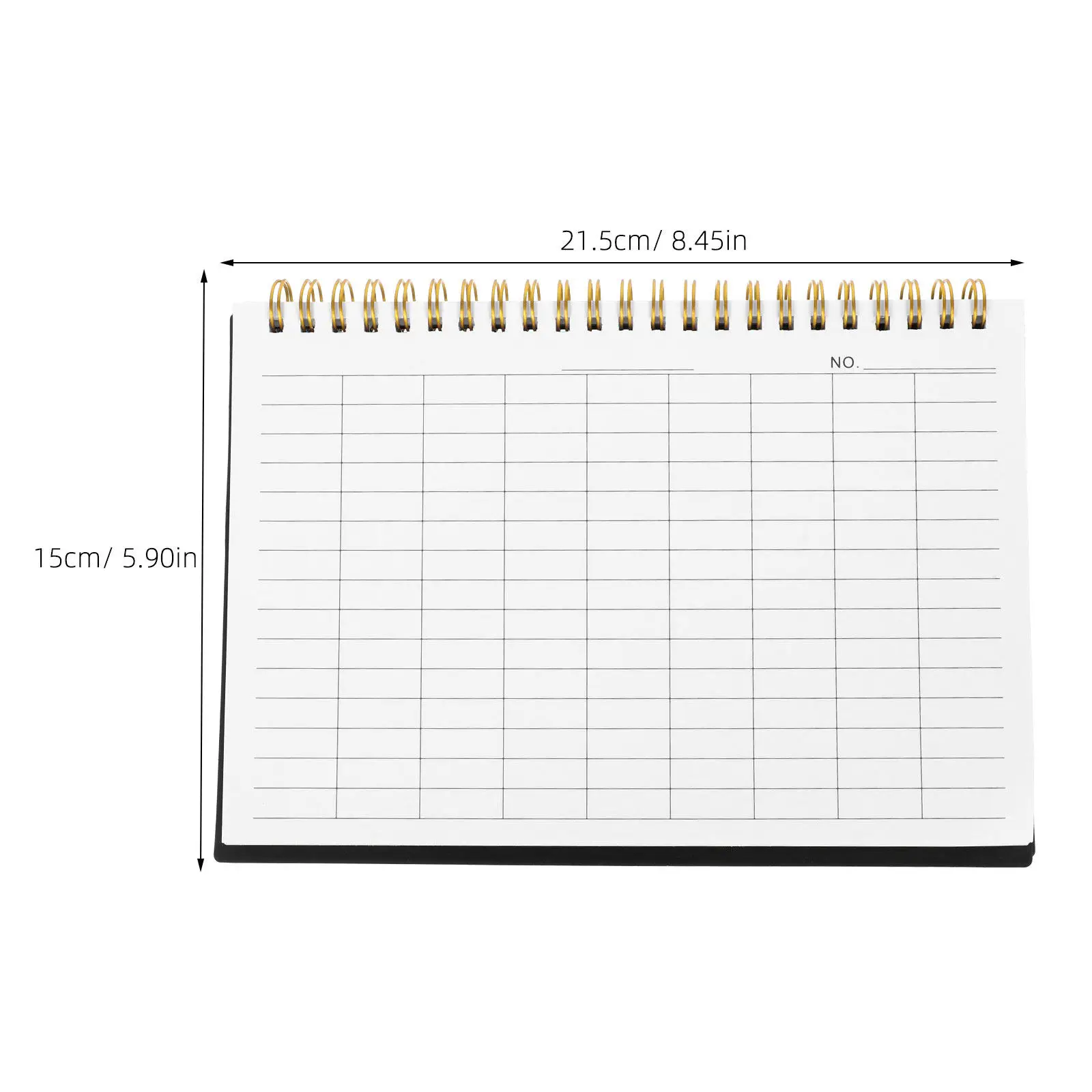 2Pcs Business Accounting Ledger Book Horizontal Record Keeping Book Finance Planner Budget Notebook Income Expense Tracker thumbnail 5