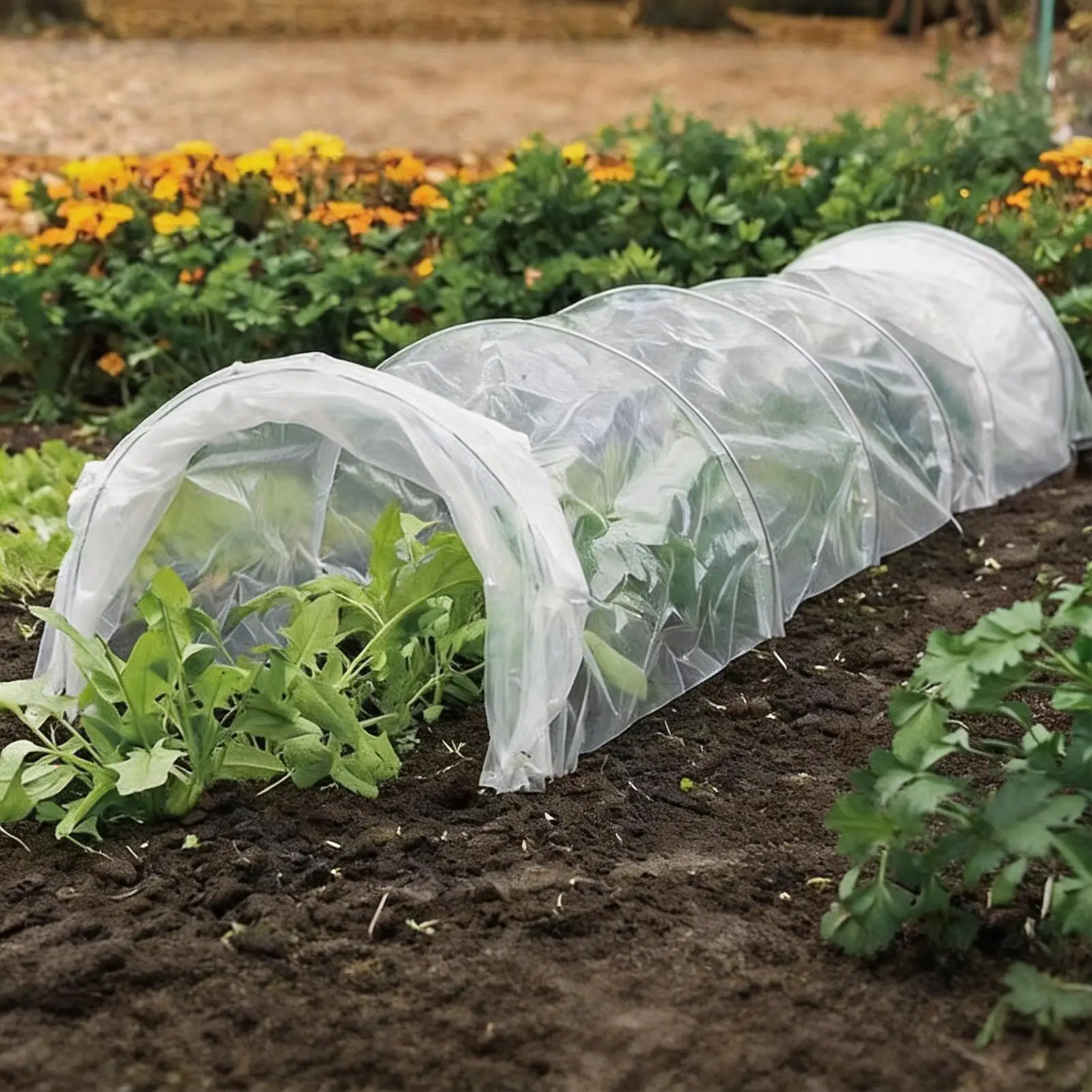 Greenhouse Cover Heavy Duty UV Resistant Tear-Proof Clear Gardening Hoop House Cover For Garden Agriculture Painting Floor Farms thumbnail 5