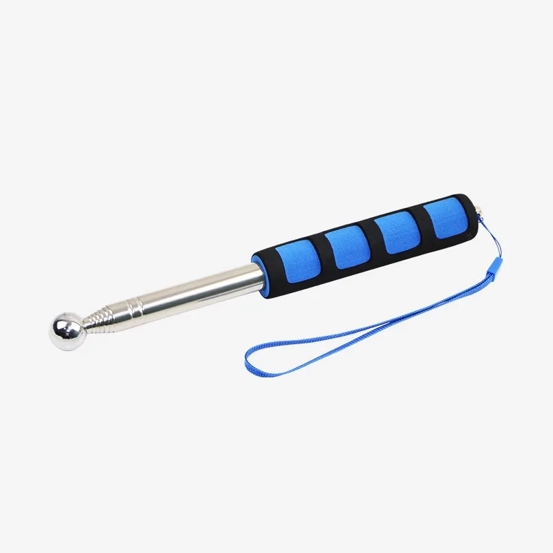 Self Defense Stick Retractable, Hollowing Drum Detection Hammer, Red thumbnail 6
