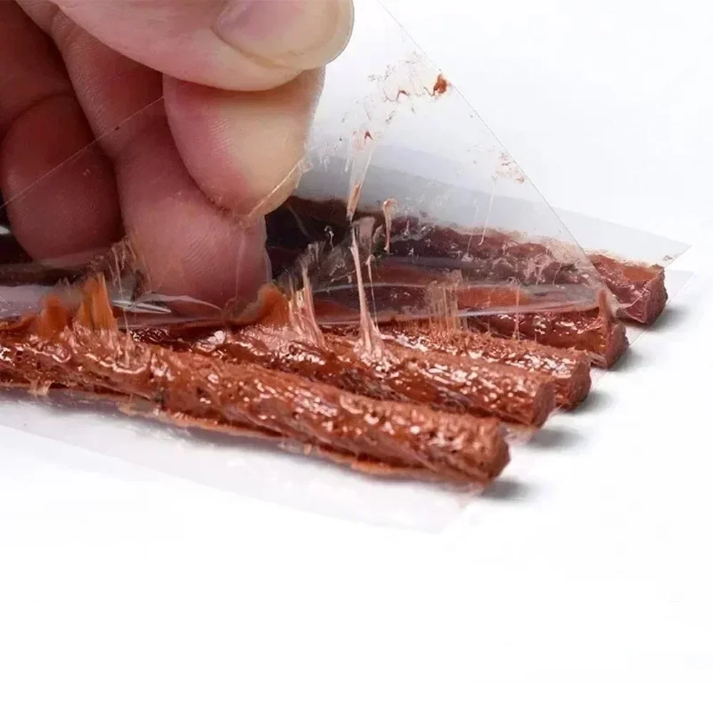 Car Moto Tyre Repair Kit Universal Emergency Tire Rubber Strips Puncture Plugs Repair Glue Tool Moto Repair Tools Parts thumbnail 5